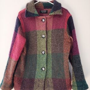 John Branigan Multicolor Wool Jacket